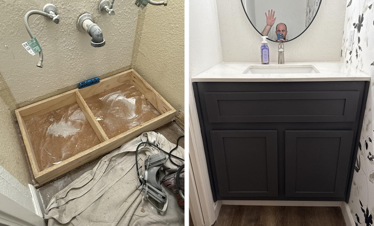 05519c54558711fc876537f5cd 20+ People Who Took Home Renovation Into Their Own Hands / Bright Side