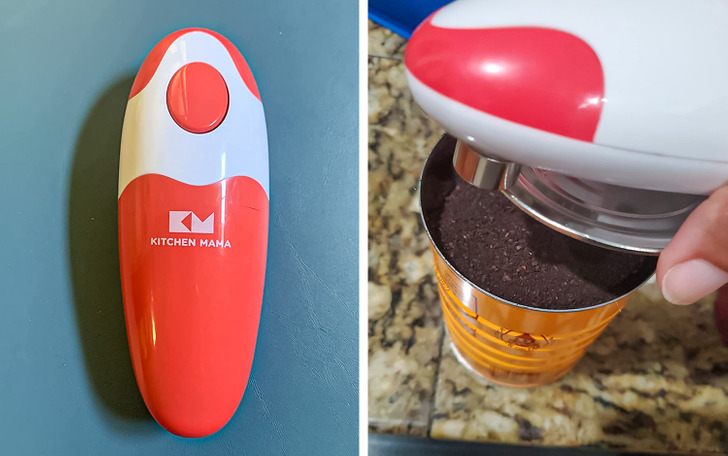  Kitchen Mama One Touch Can Opener: Open Cans with