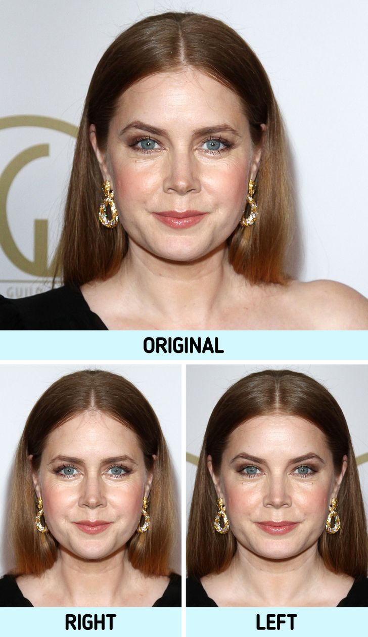 What Celebs Would Look Like If Their Faces Were Symmetrical Bright Side