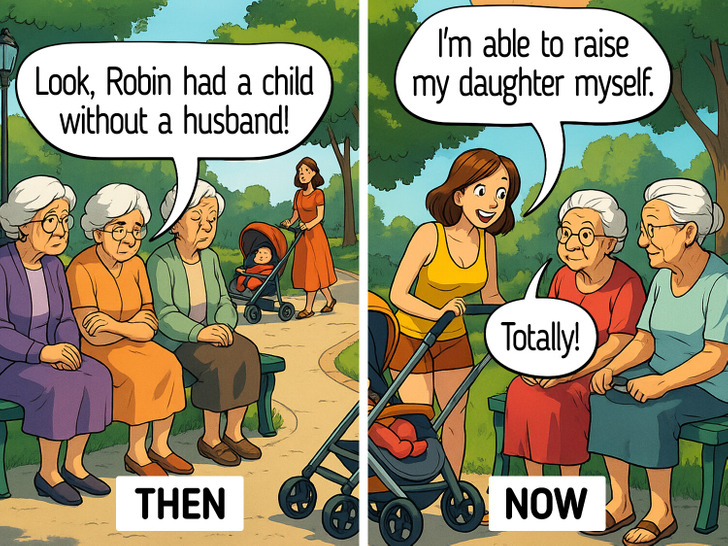 766b095734b01ff1e6421bf2dc 23 Comics That Make You Realize Just How Different Life Is Now / Bright Side