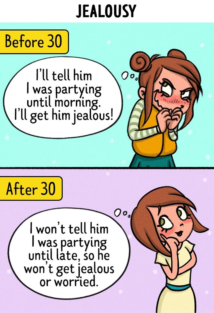 13 Comics Showing What Love Looks Like Before and After 30