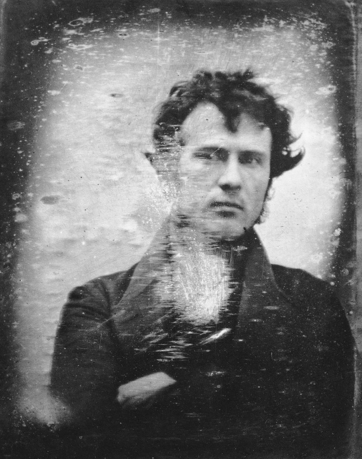 Robert Cornelius, self-portrait, 1839
