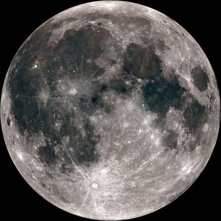 The near side of the Moon