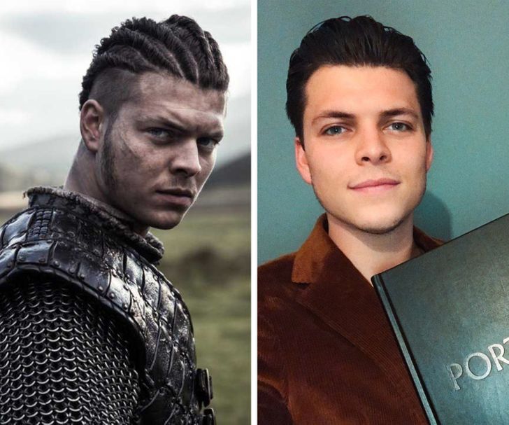 What 15 Actors From “Vikings” Look Like in Real Life - Viking Hairstyles