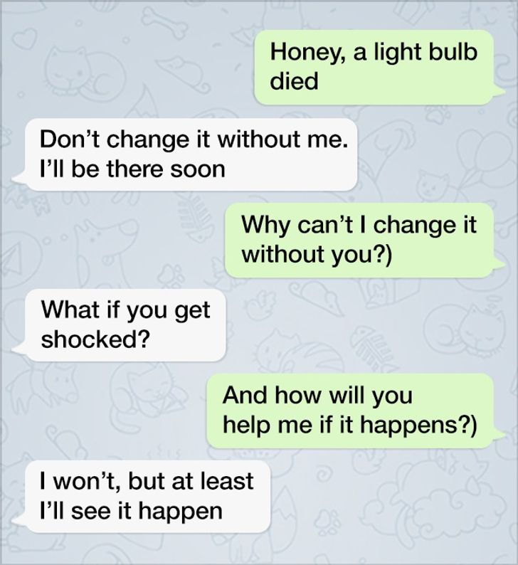 10 Texts From People Who Have Everything Under Control