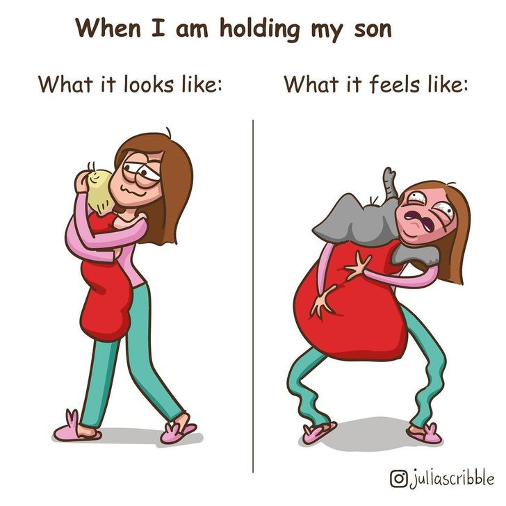 An Artist Is Shaping the Way We See Motherhood in 10+ Illustrations