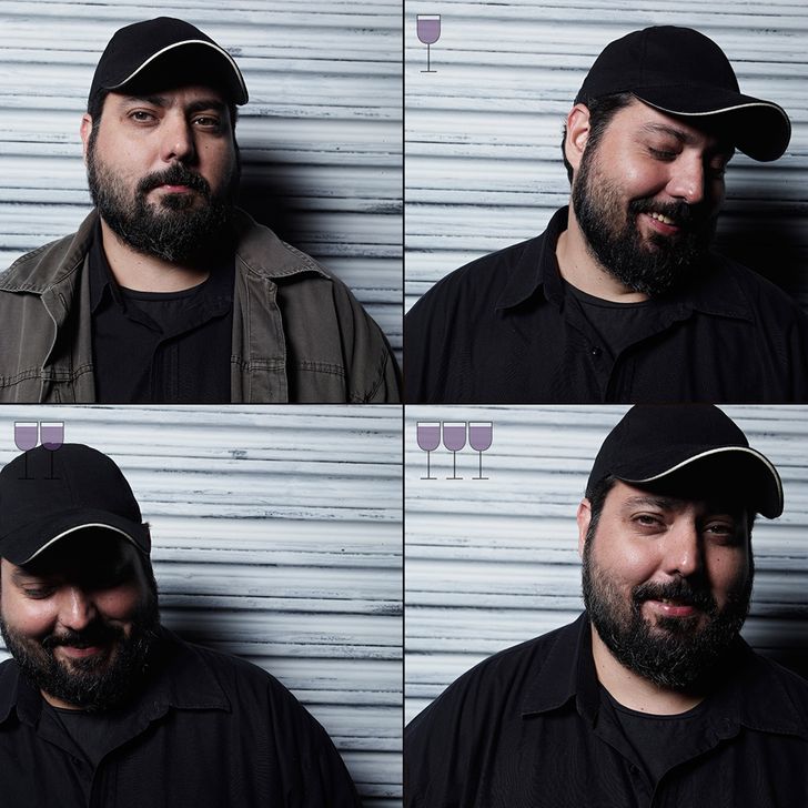 Photos That Show How We Look after 1, 2 and 3 Glasses of Wine