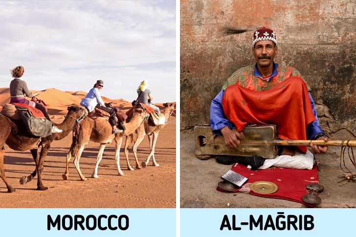 11 Countries Whose Names Are Different From Those Mentioned on the World Map