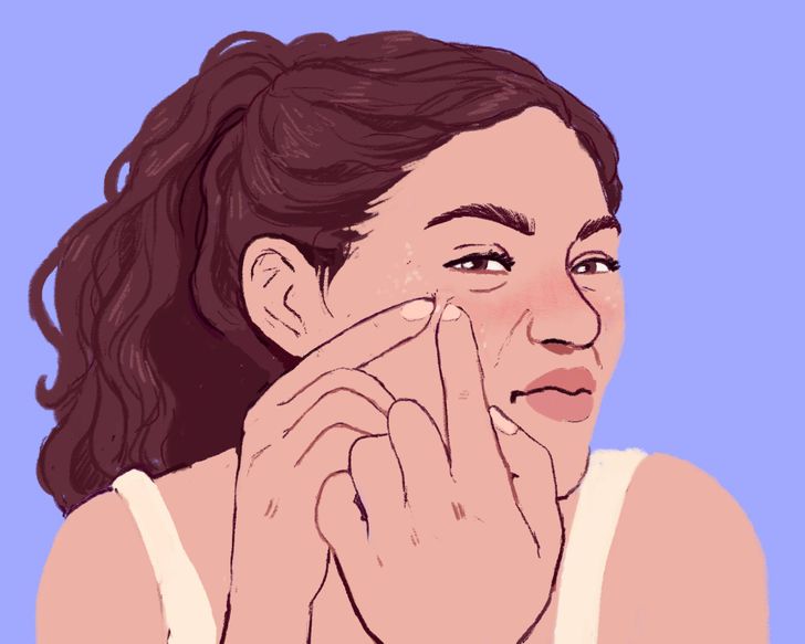 What Are Those White Pimples That Appear Around Your Eyes (Note: Don’t Squeeze Them!)