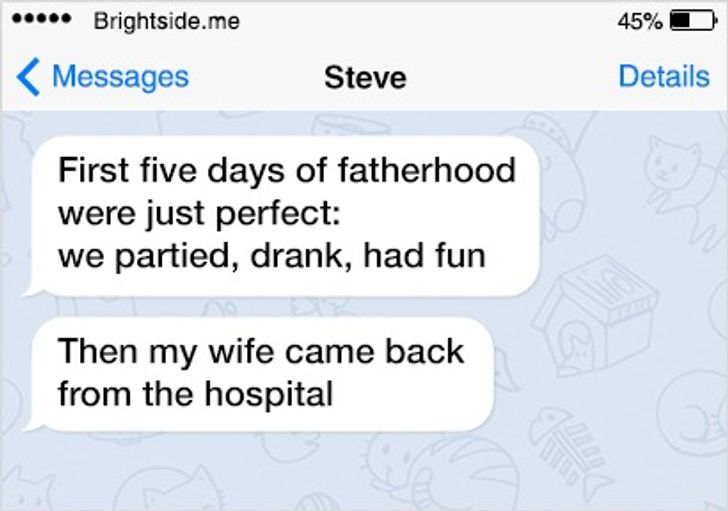 17 Texts Sent by Fathers with a Great Sense of Humor