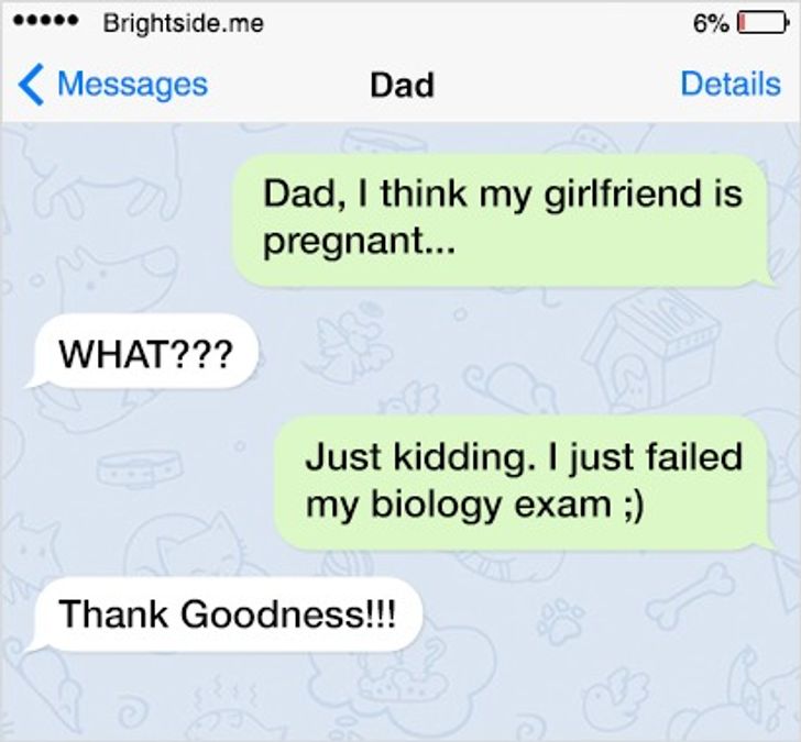 17 Texts Sent by Fathers with a Great Sense of Humor