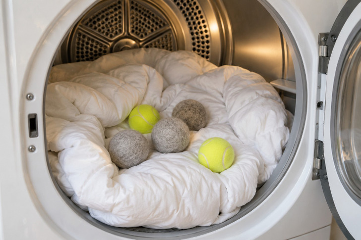 Tennis Balls or Wool Balls in the Dryer: Partly True