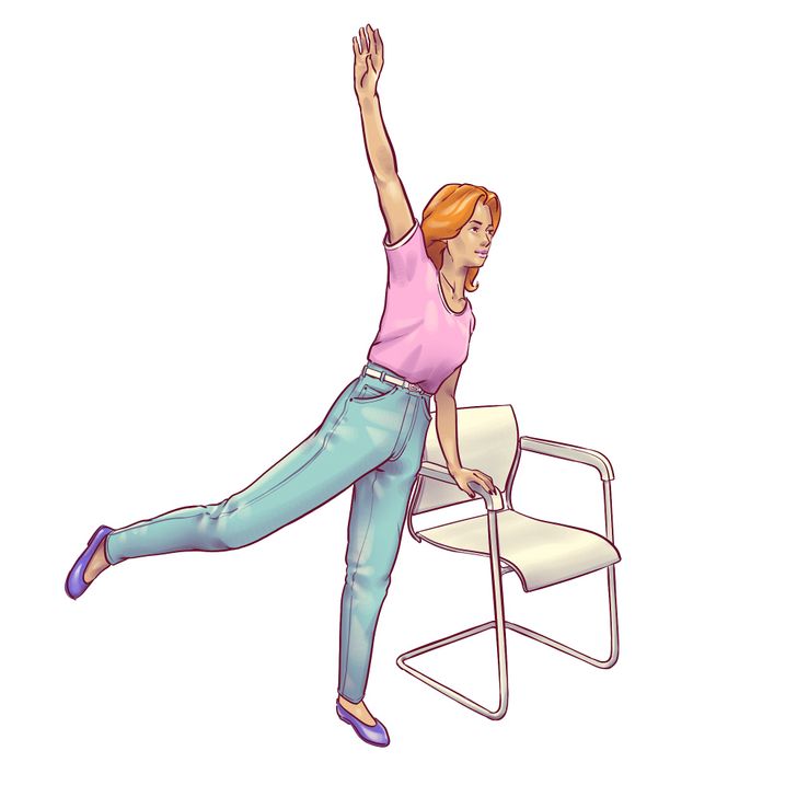 6 Exercises for a Flat Belly That You Can Do Right in a Chair