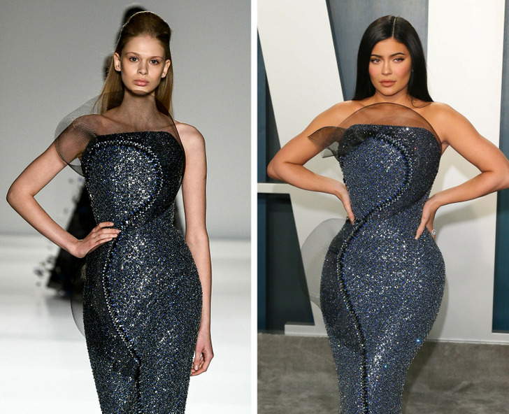 15 Times Runway Outfits Looked Very Different on Models and Celebrities ...