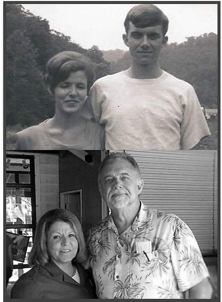 Married at 19 and 21, Photographed While Dating and Again 48 Years Later
