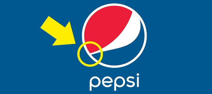 FAMOUS LOGOS WITH HIDDEN MEANINGS pepsi