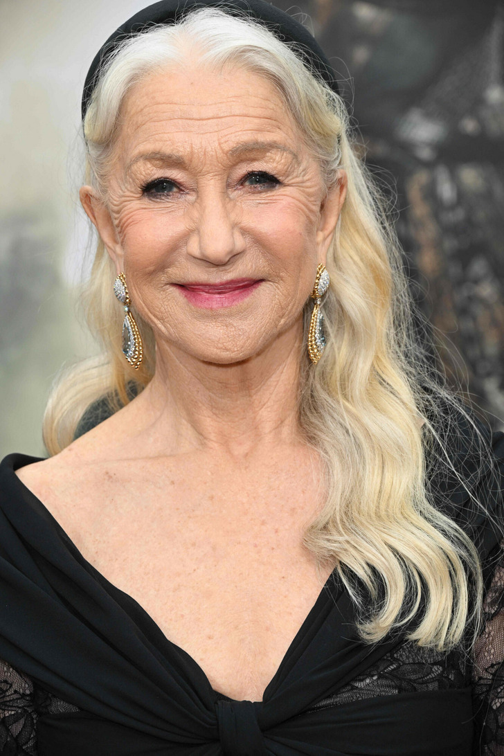 Helen Mirren pushes back on stereotype that older women 'shouldn't have  long hair