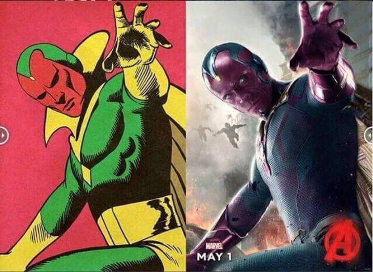What 18 Marvel Movie Characters Look in Their Comics Bright Side