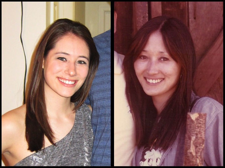 A Japanese Mom and Her Half-Italian Kid at the Same Age