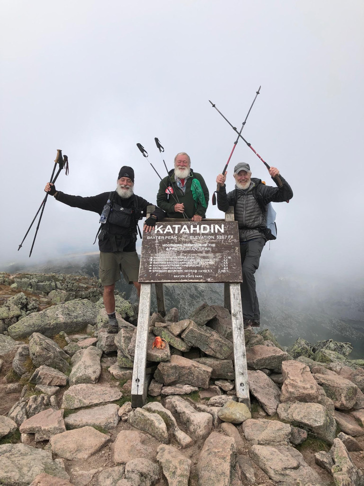 A Dad Who Turned 60 on the Trail and Made It to Katahdin