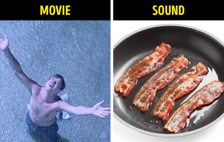 15 Facts About How Sound Effects In Our Favorite Movies Are Made - bacon songbacon song robloxrub some bacon on it