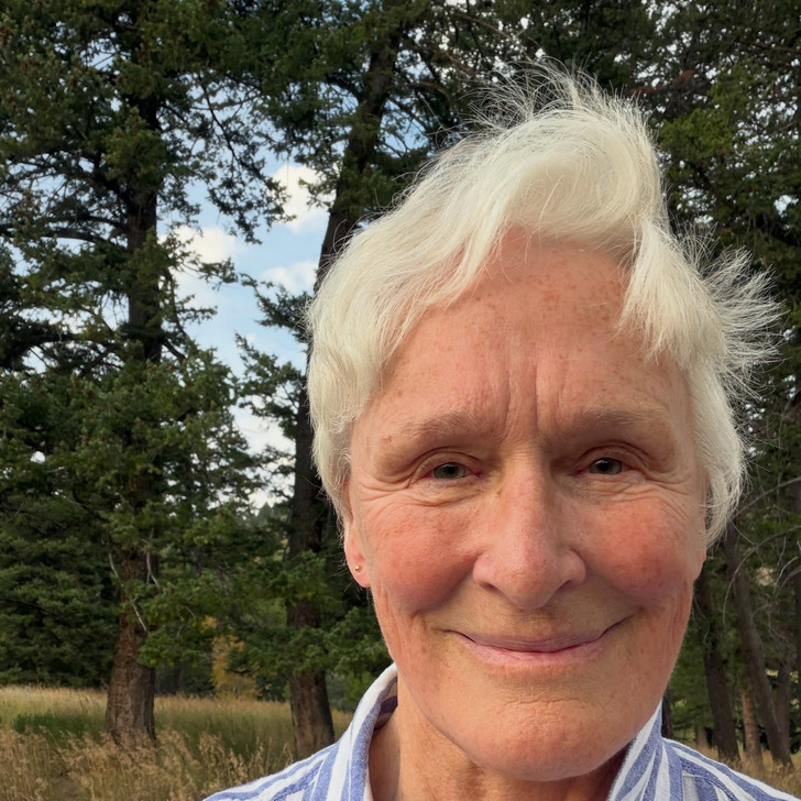 Glenn Close: The White Tousled Crop