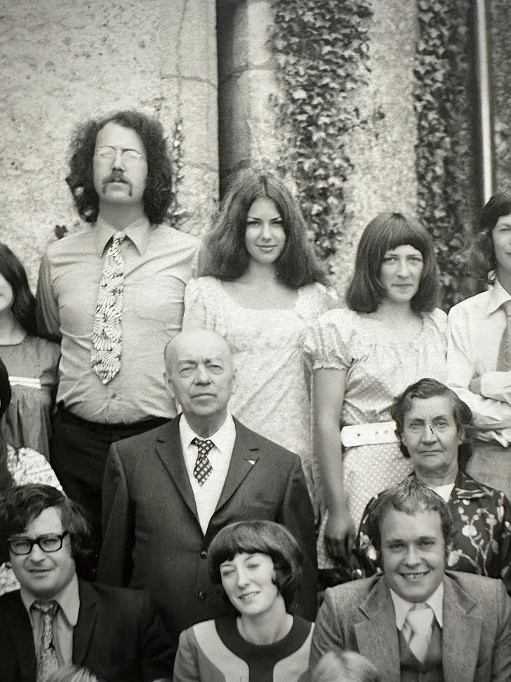 A 1972 Photo From a Pen Pal’s Wedding in France, With Mom Next to a Man Who Is “Most Certainly Not My Dad”