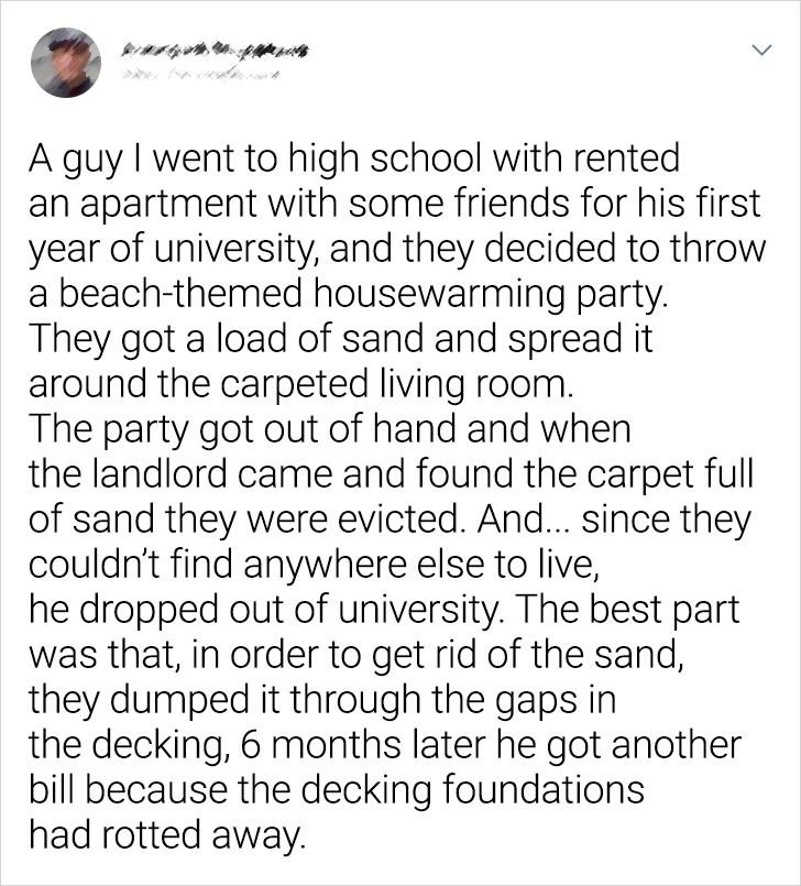 18 Stories About Tenants Who Astonished Their Landlords to the Core