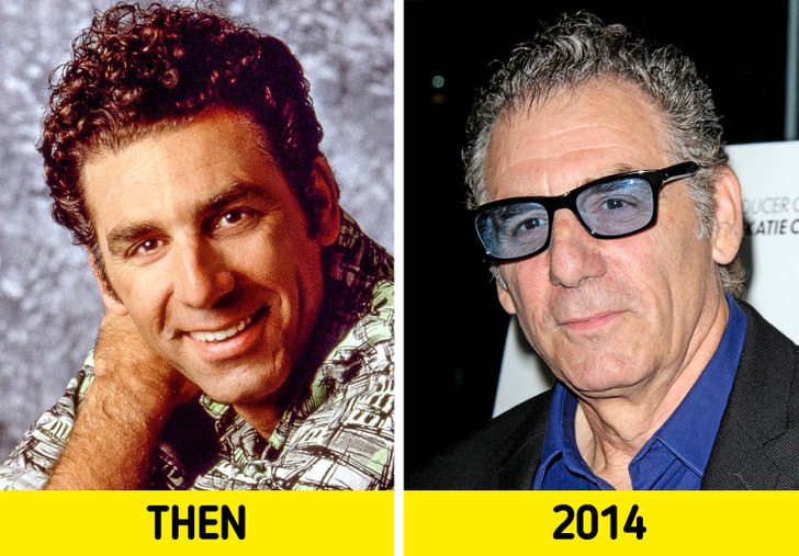 Seinfeld's Michael Richards looks unrecognizable with a full