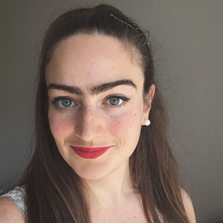 A Woman Stopped Removing Facial Hair And a Year Later Shares How It Changed  Her Life / Bright Side