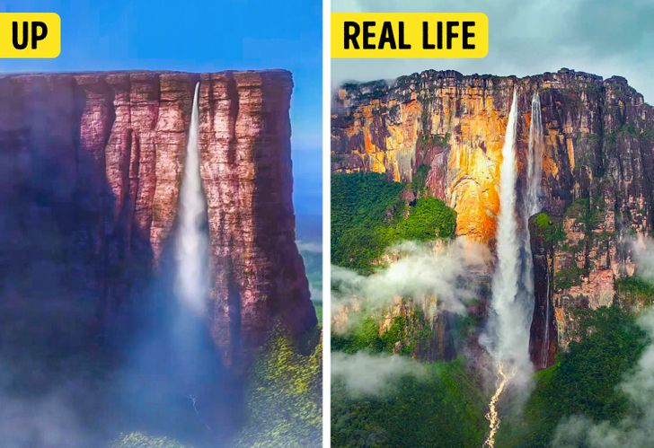 Real-Life Paradise Falls