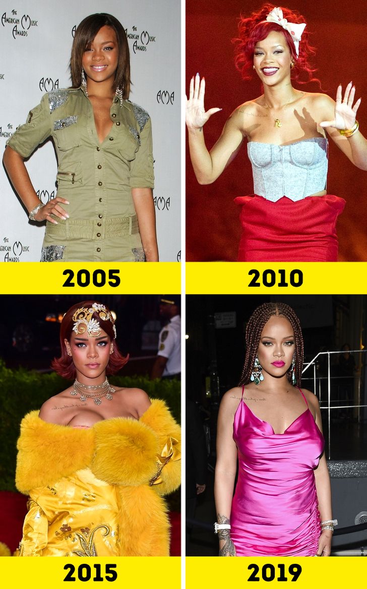 How 15 Iconic Singers Changed Over the Years