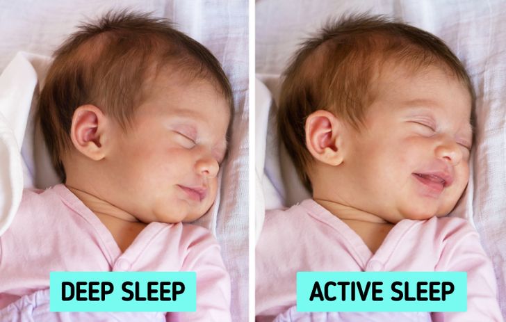Why Newborns Smile When They’re Sound Asleep