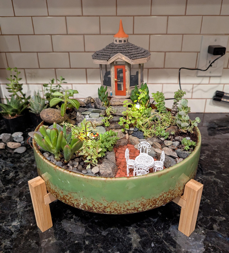 A Mom’s Rock Garden From the House She Sold, Rebuilt for Her 80th Birthday