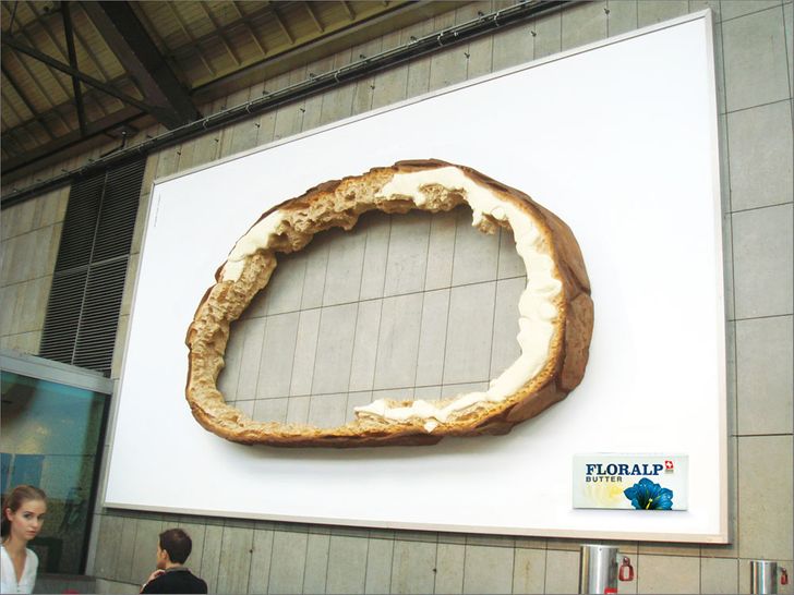 20 ingenious pieces of advertising that you’ll have to look at twice