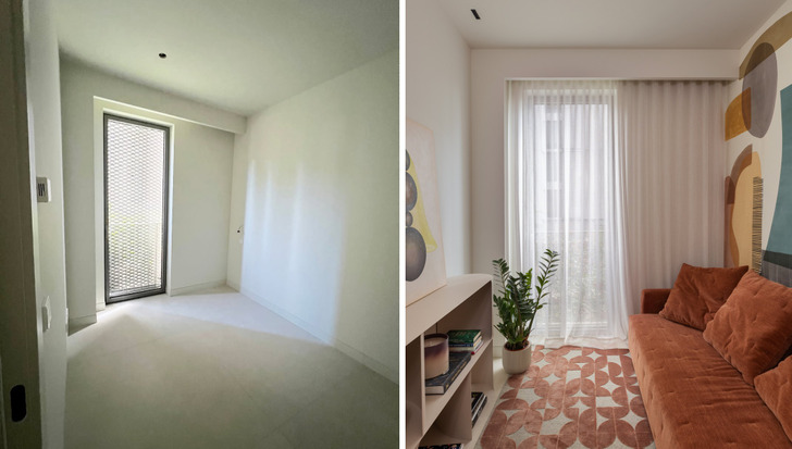 A Bare Spare Room Turned Into a Guest Room Worth Having Even Without Guests