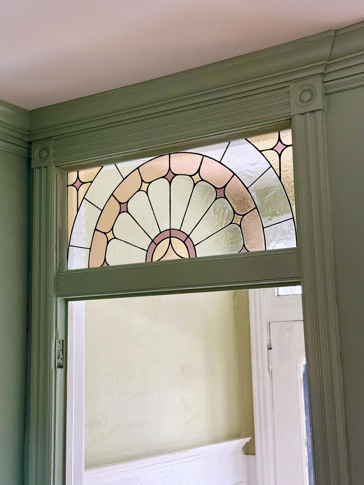 A Woodworker’s First Piece for an Empty Transom Window