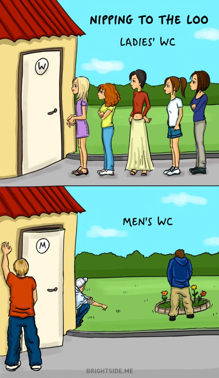 10 Main Differences Between Men and Women / Bright Side