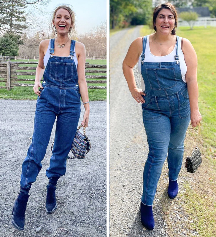 A Woman Dresses Like Celebrities to Prove Any Size Can Be Stylish ...