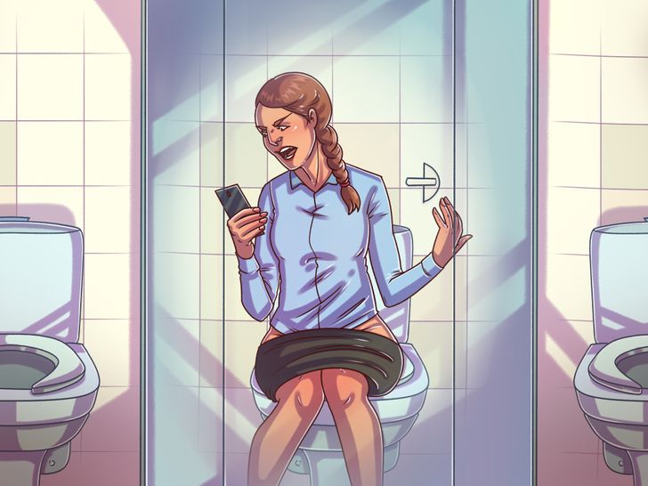 Why We Ought to Stop Using Our Phones on the Toilet