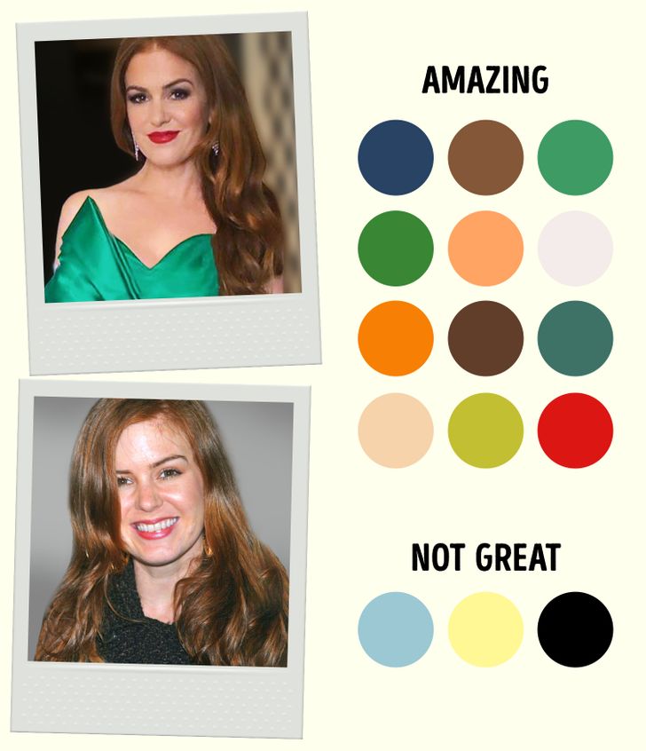 How to Match Your Clothes Like a Pro According to Your Hair Color / Bright  Side