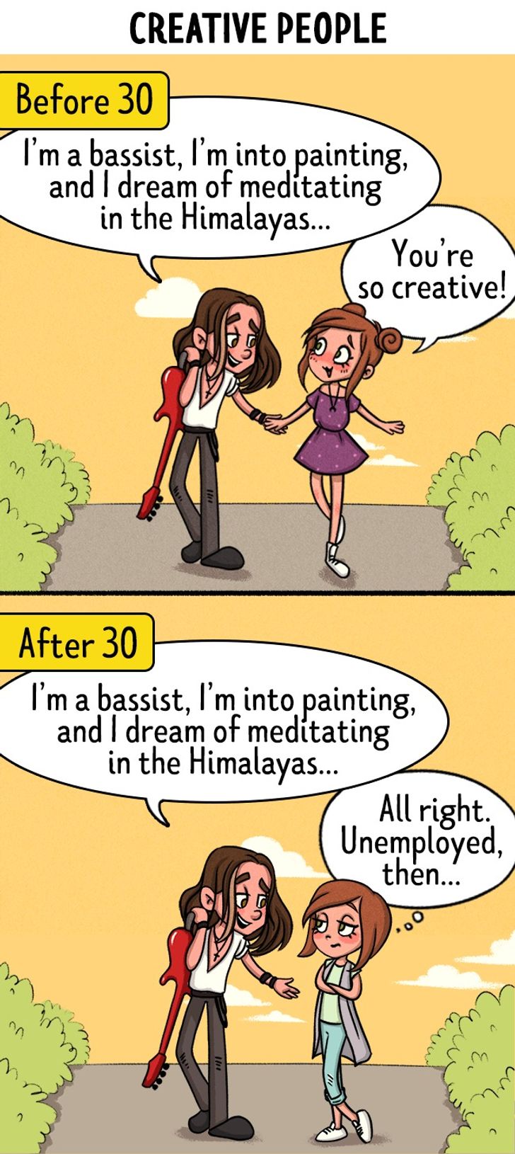 13 Comics Showing What Love Looks Like Before and After 30