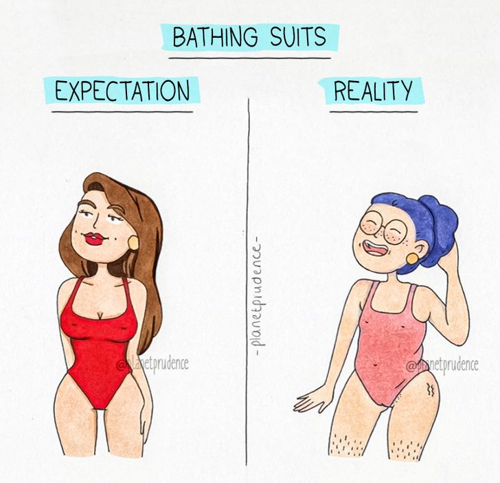 11 Honest Illustrations About Women That You Likely Have Way Too Much in Common With