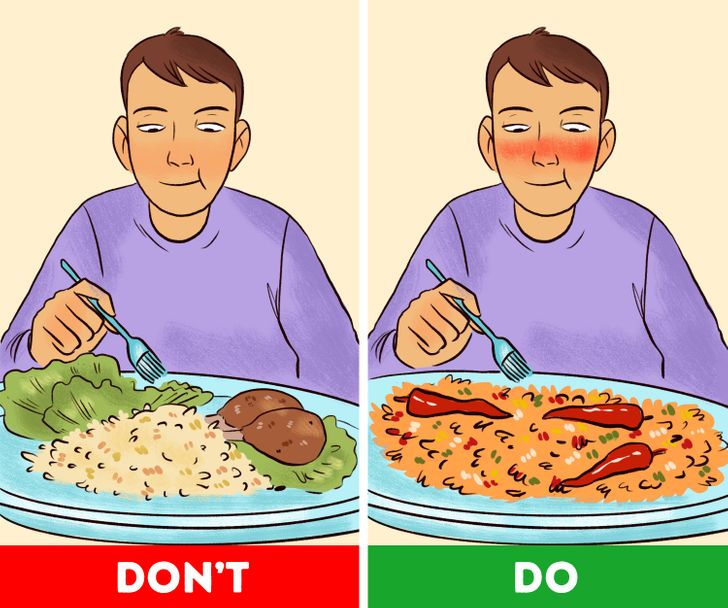 10 Tricks To Control How Much You Eat Without Feeling Hungry Bright Side