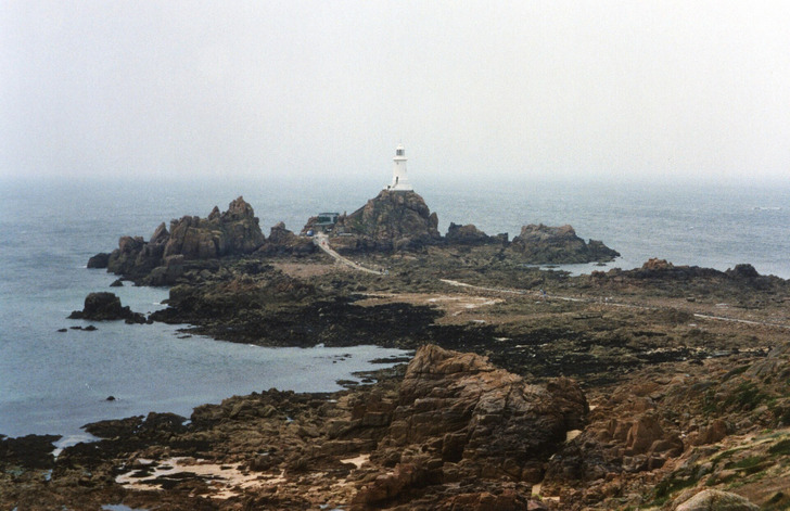 Rocky reefs around La Corbière lighthouse, Jersey