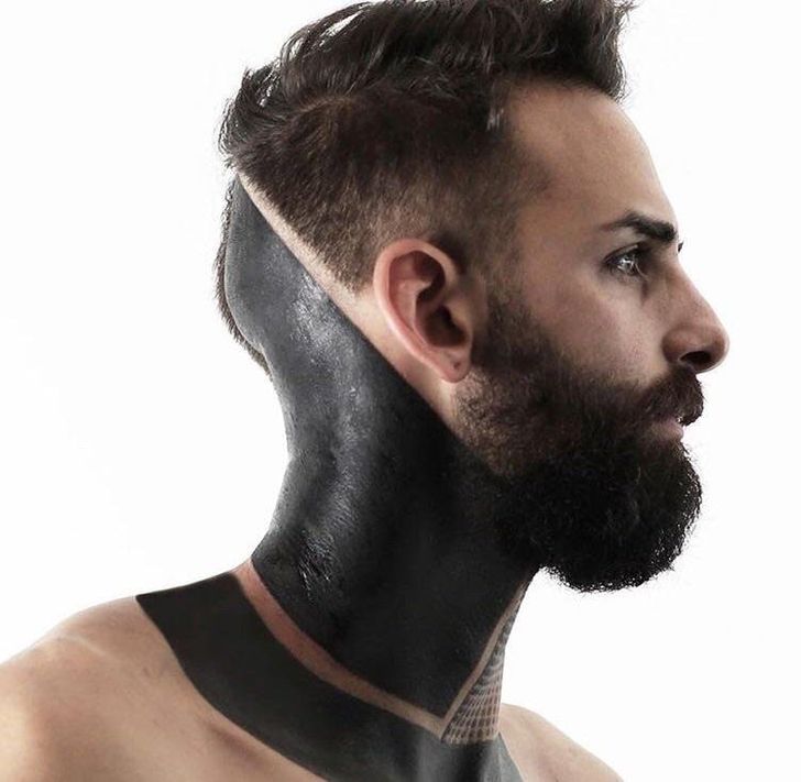 Blackout neck Face Tattoo for MP MaleFivem  GTA5Modscom