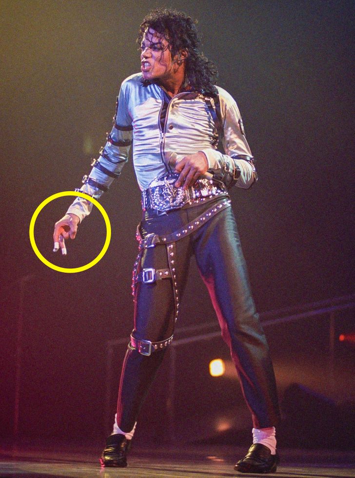 Why did Michael Jackson wear one glove?