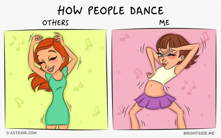 Normal People Vs. Me: 9 Amusingly Truthful Comic Strips