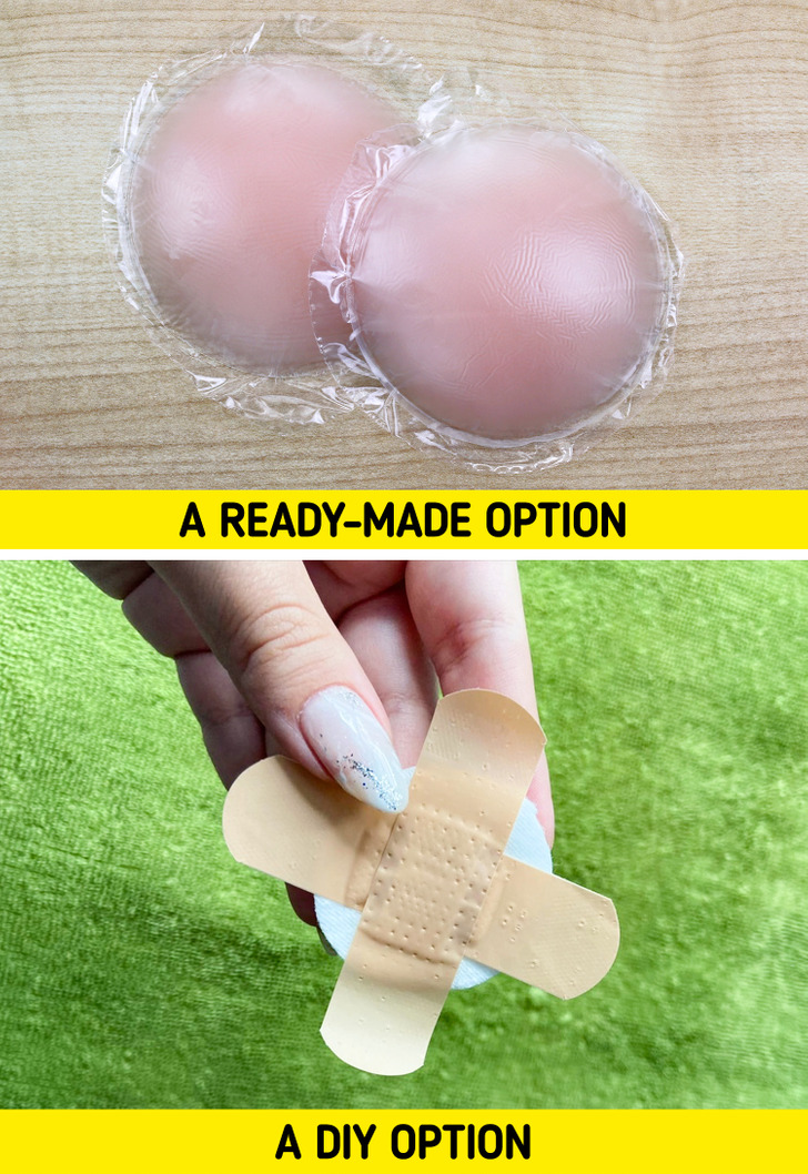 Camel toe hack steps below! 🐪👇🏼 1. Using a bra insert (does