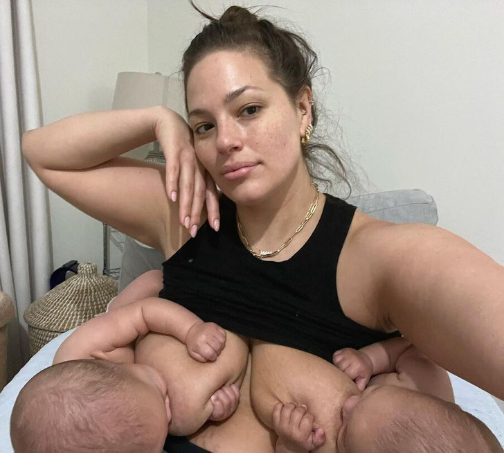 Ashley Graham Explains Why She Stopped Breastfeeding Her 5-Month-Old Twins